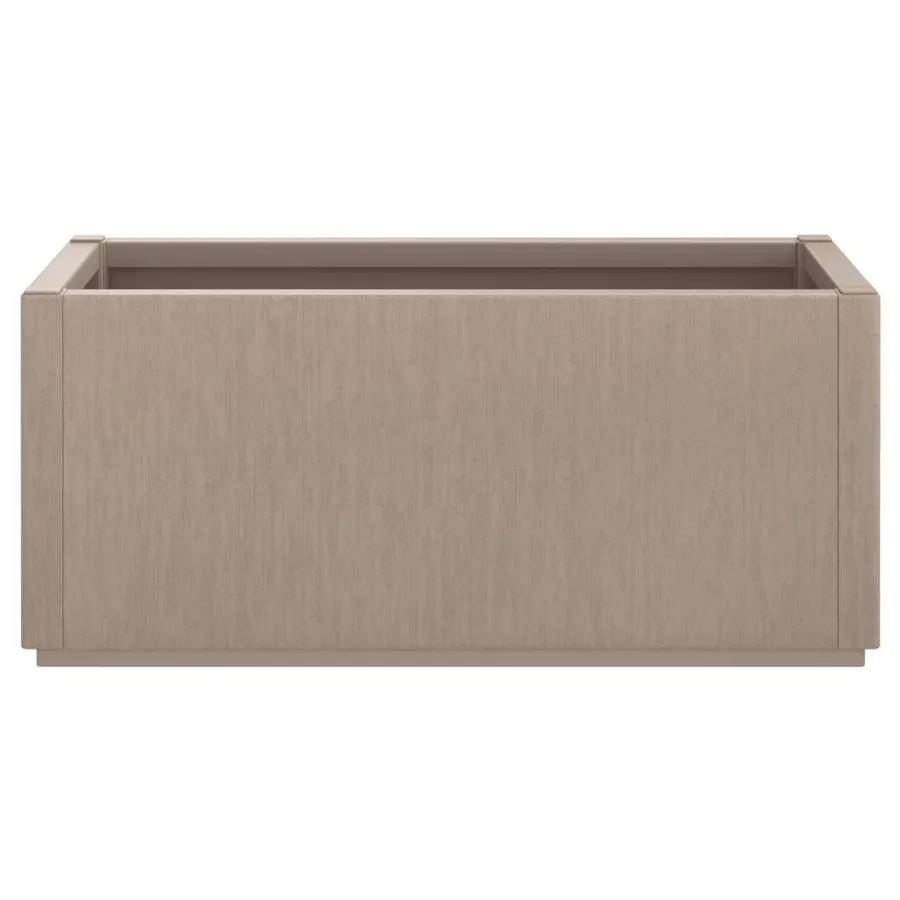 Jardinière marron clair 80x36x35 cm PP - 4