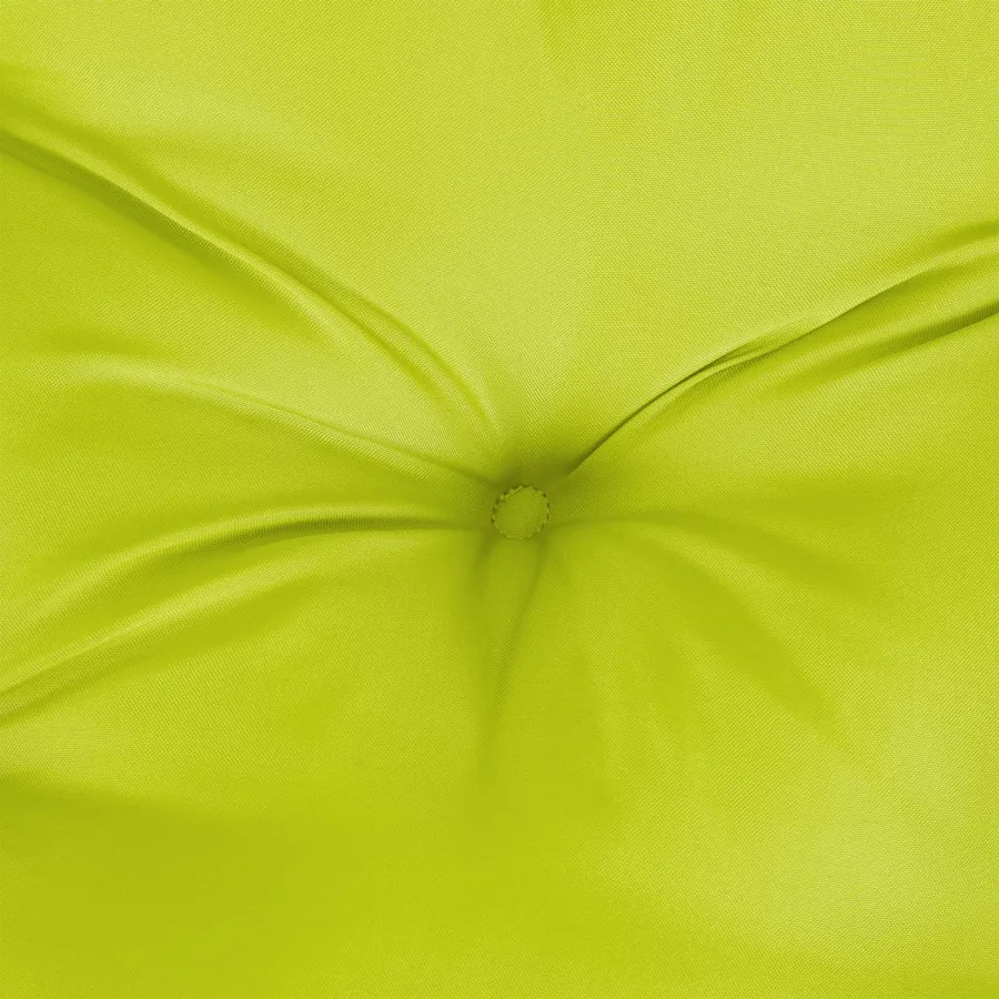 Coussins de chaise à dossier haut lot de 6 vert vif - 8
