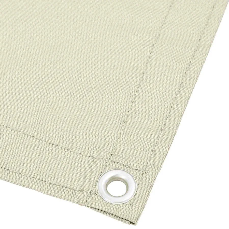 Écran de balcon crème 120x700 cm 100% polyester oxford - 3