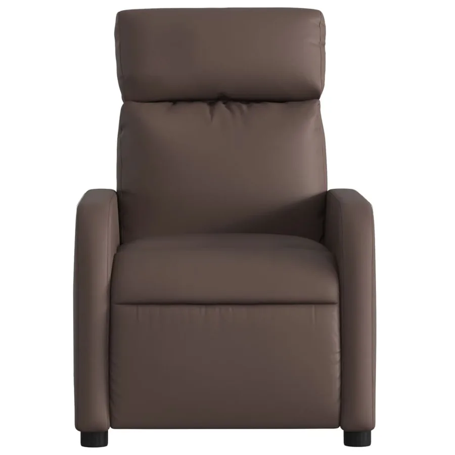 Fauteuil inclinable Marron Similicuir - 6