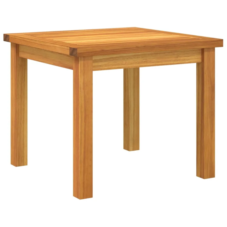 Ensemble de bistro 3 pcs gris résine tressée et bois d'acacia - 5