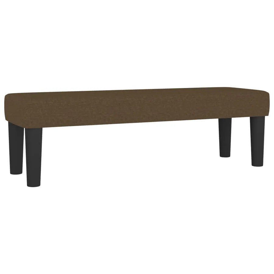 Sommier à lattes de lit avec matelas Marron foncé 180x200 cm - 8