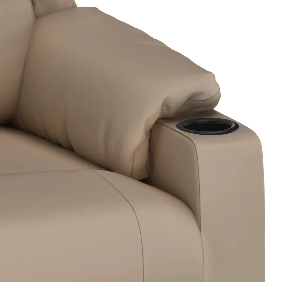 Fauteuil inclinable électrique Cappuccino Similicuir - 8