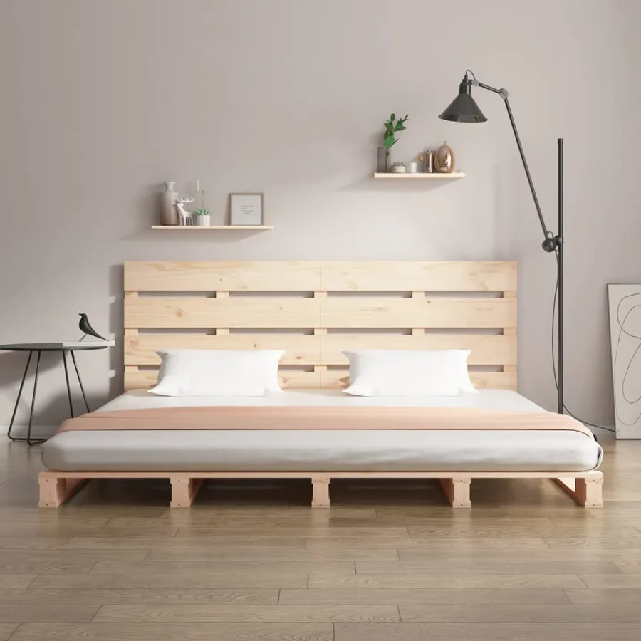 Cadre de lit sans matelas 180x200 cm bois massif de pin - 3
