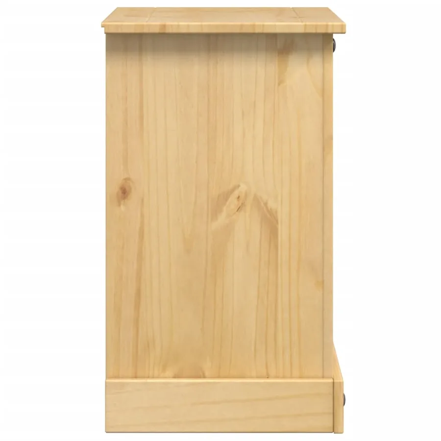 Table de chevet Corona 53x39x66 cm bois de pin massif - 5