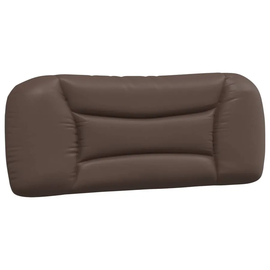 Coussin de tête de lit Hvar marron 100 cm similicuir - 2