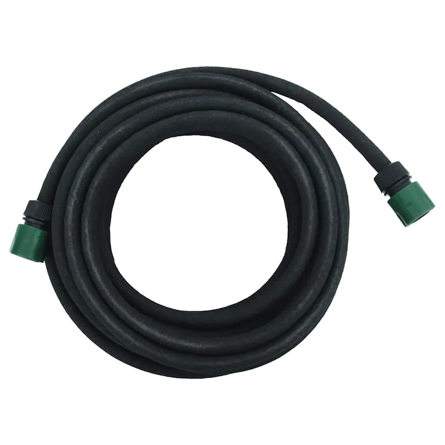 Tuyau d'arrosage de jardin noir 0,6" 10 m caoutchouc - 3