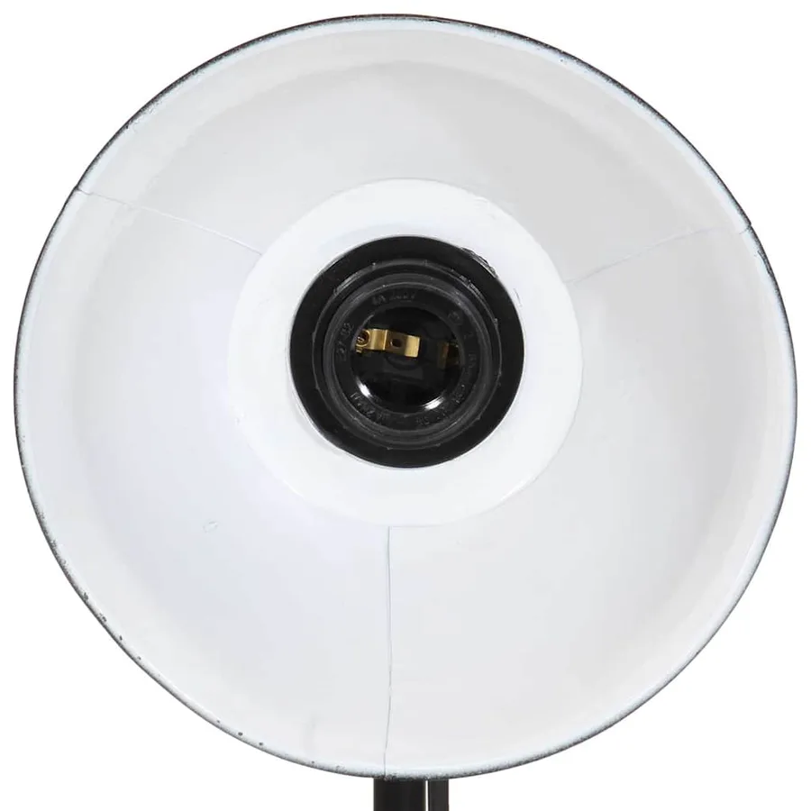 Lampe de bureau 25 W noir 17x17x50 cm E27 - 6