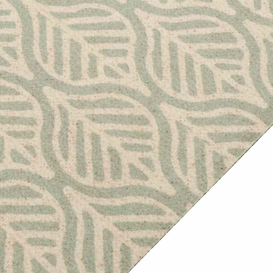 Tapis de cuisine lavable impression feuilles 60x180 cm velours - 3
