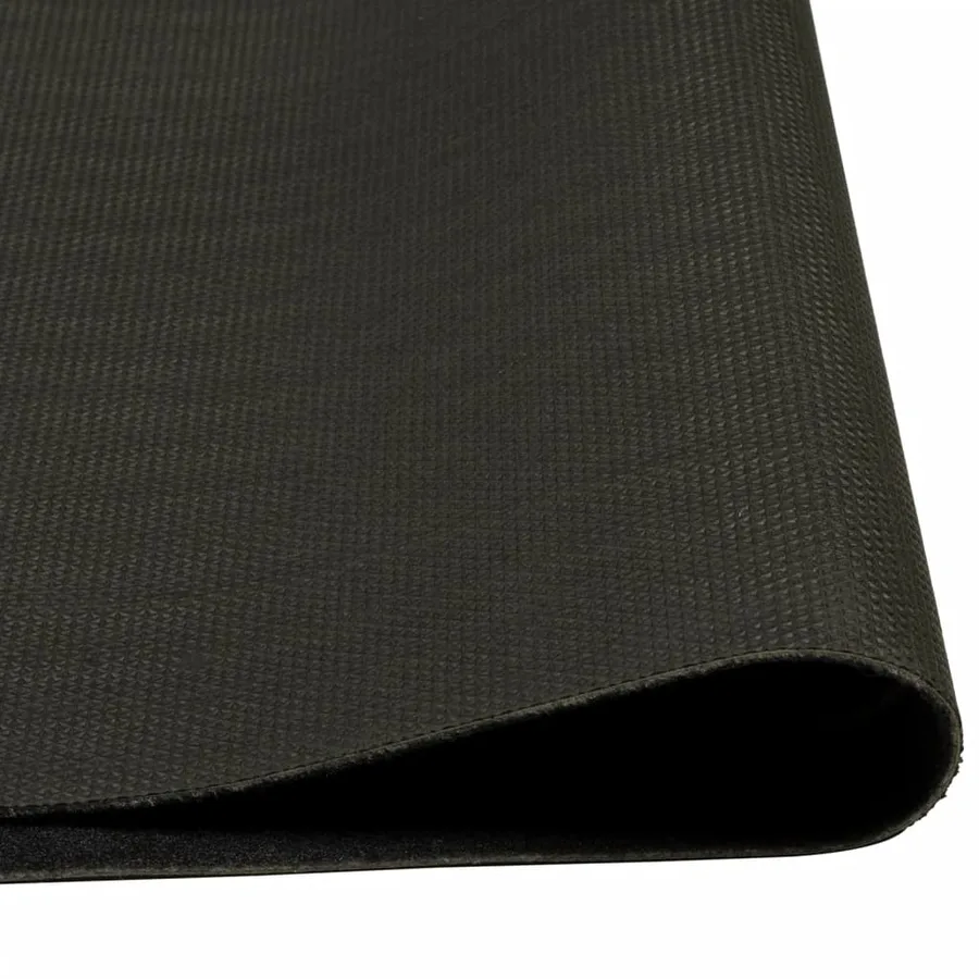 Tapis de cuisine lavable imprimé tasse noir 60x180 cm velours - 4