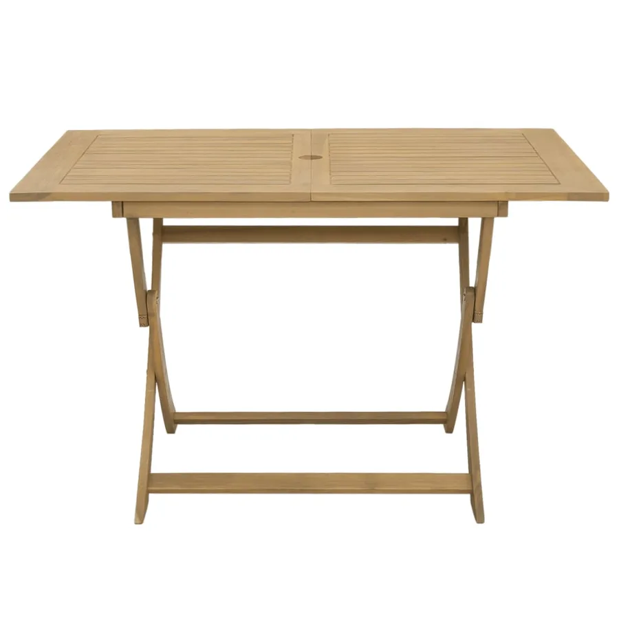Ensemble à manger de jardin 5 pcs Bois d'acacia solide - 7