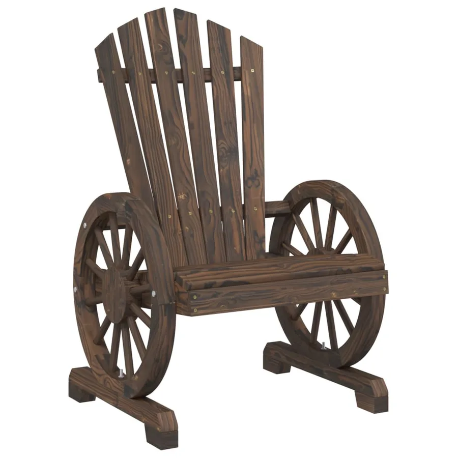 Chaise de jardin Adirondack bois de sapin massif - 2