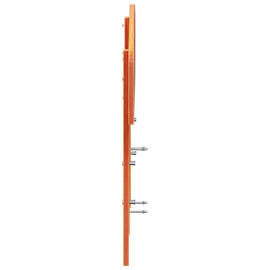 Tête de lit cire marron 180 cm bois massif de pin - 5