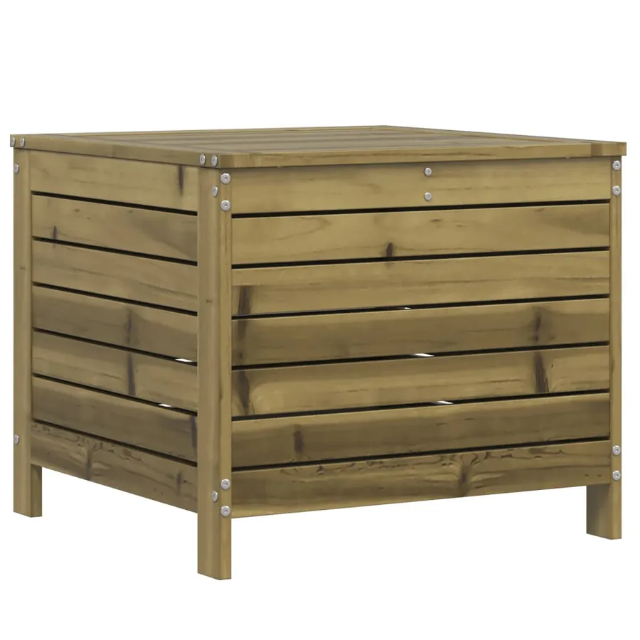 Salon de jardin 5 pcs bois de pin imprégné - 7
