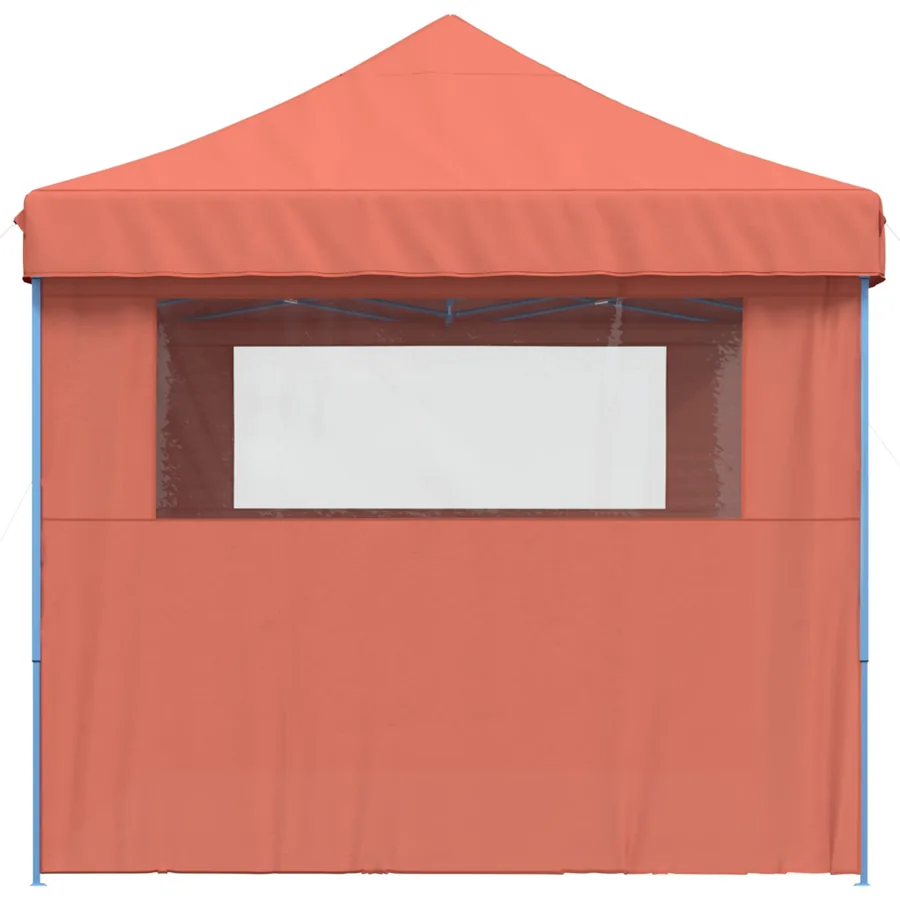 Tente de réception pliable escamotable avec 3 parois latérales - 4