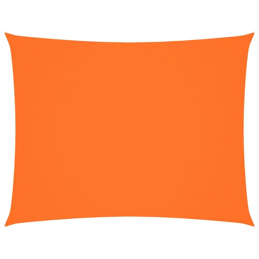 Voile de parasol tissu oxford rectangulaire 3x4,5 m orange - 2