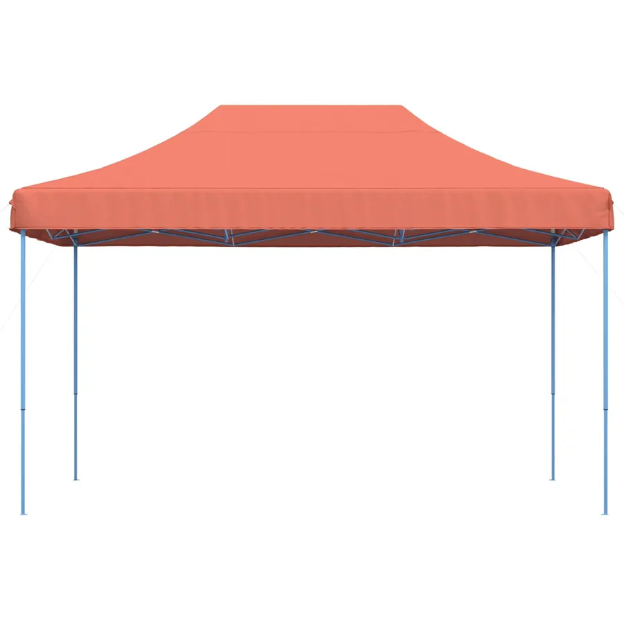 Tente réception pliable escamotable terre cuite 440x292x315 cm - 3