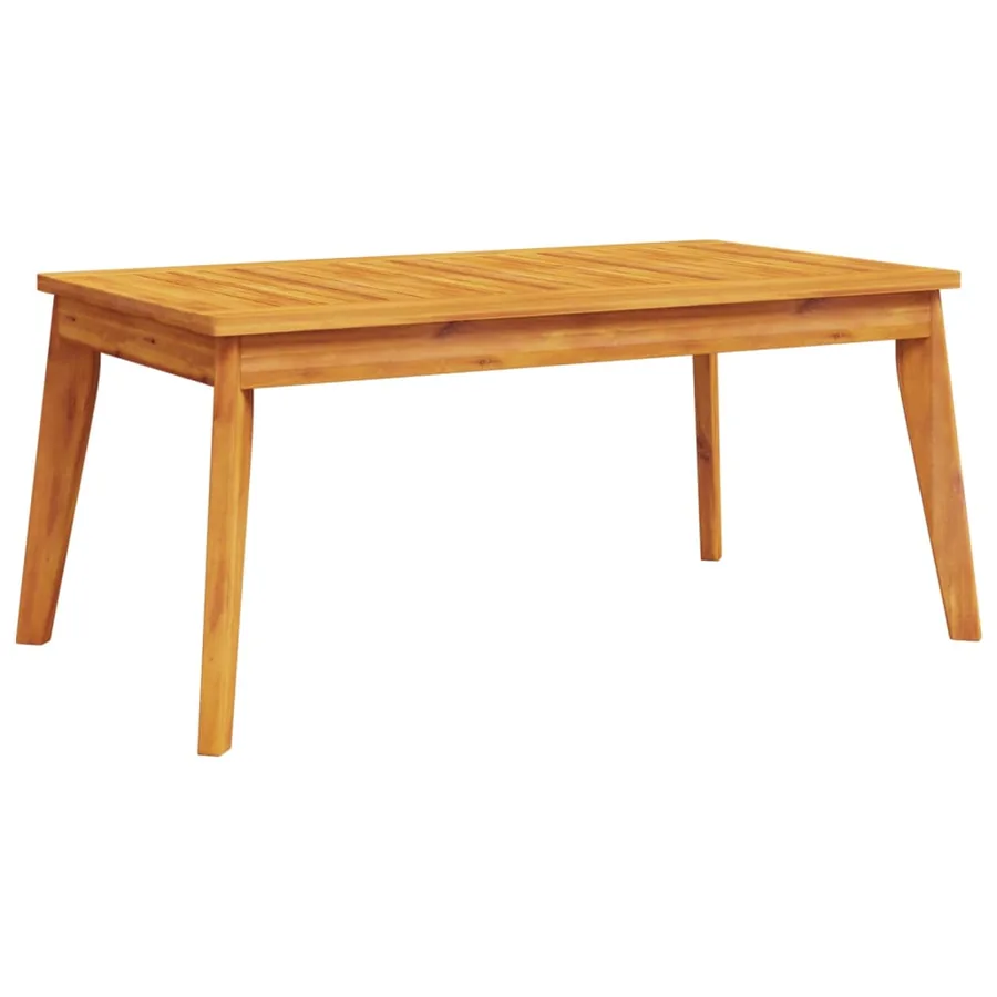 Table à manger de jardin 100x55x45 cm bois massif d'acacia - 5