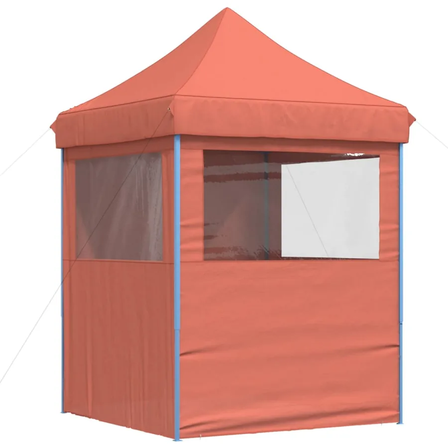 Tente de réception pliable escamotable avec 4 parois latérales - 5