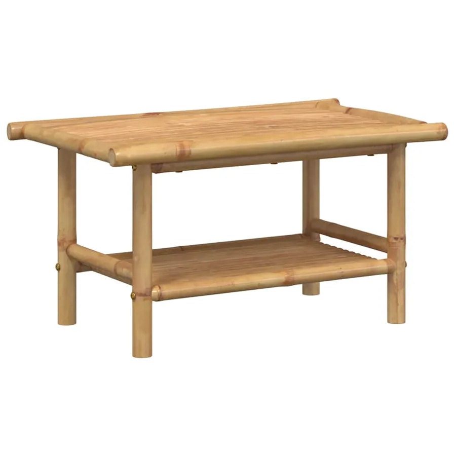 Table basse 70x40x35 cm bambou - 2