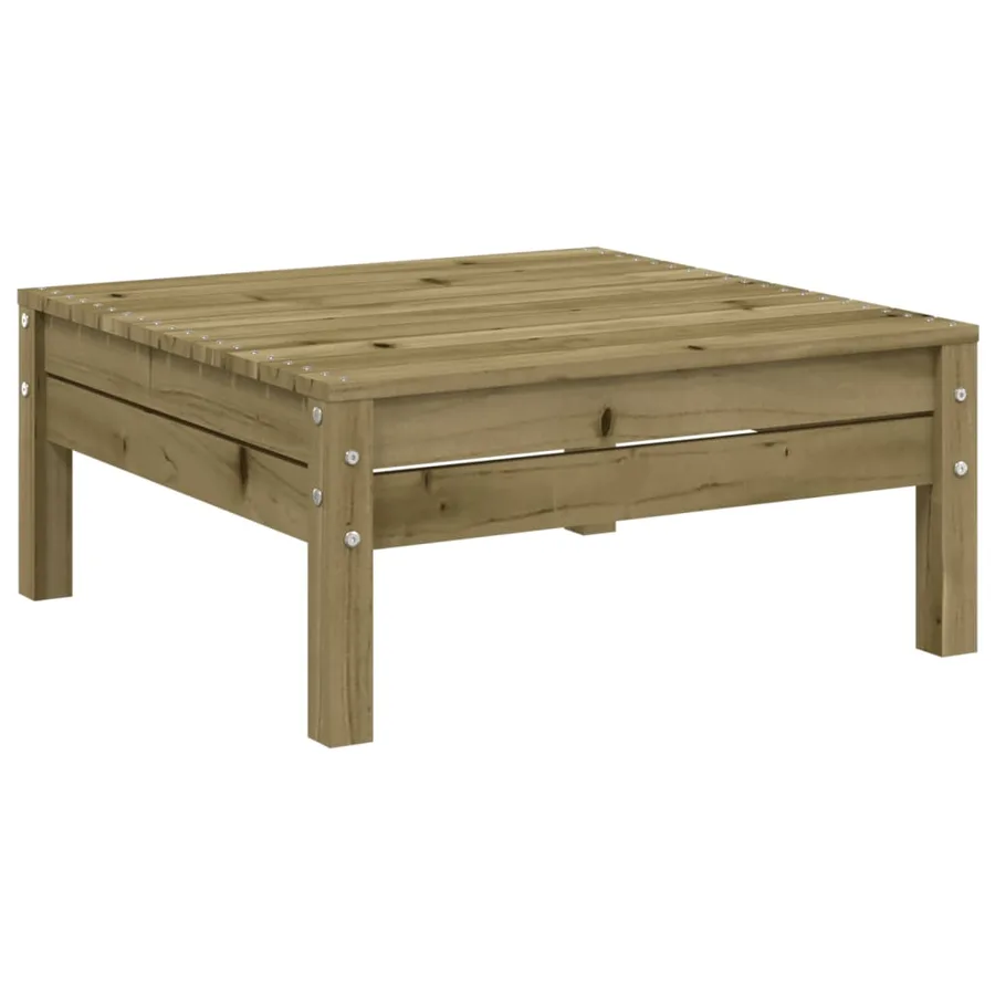Salon de jardin 6 pcs avec coussins bois de pin imprégné - 5