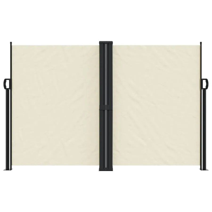 Auvent latéral rétractable crème 160x1200 cm - 3