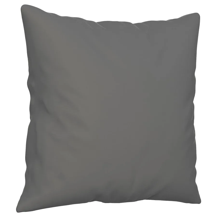 Canapé 3 places avec oreillers gris foncé 180 cm - 6