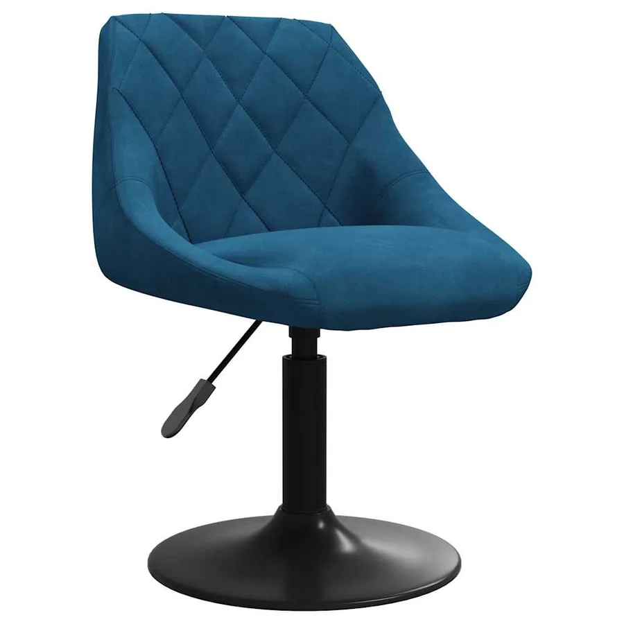 Tabouret de bar Bleu Velours - 2