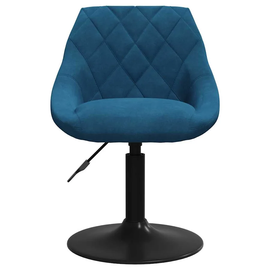 Tabouret de bar Bleu Velours - 3