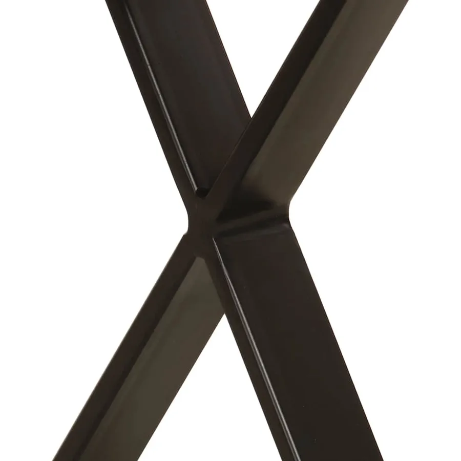Banc avec bord vivant 105 cm bois de manguier massif - 7