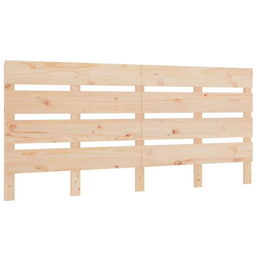 Cadre de lit sans matelas 140x200 cm bois massif de pin - 9