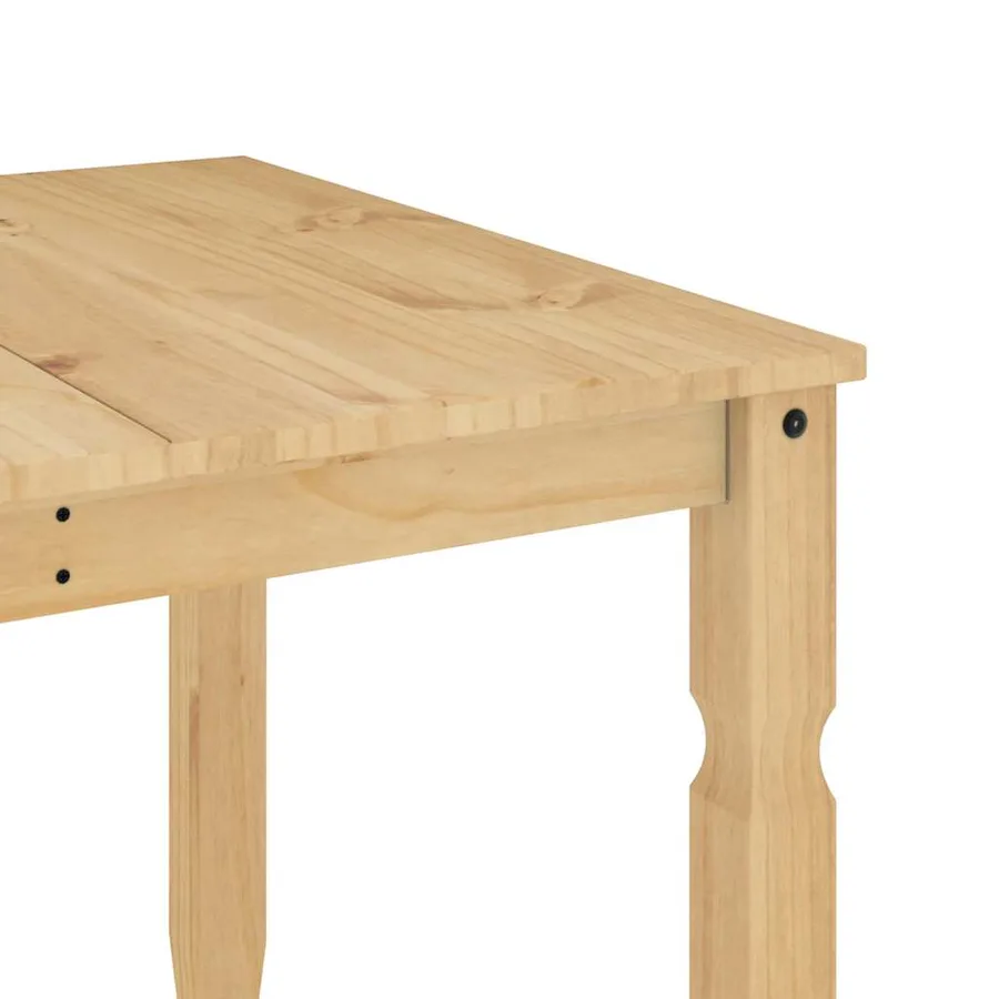 Table à manger Corona 180x90x75 cm bois massif de pin - 7
