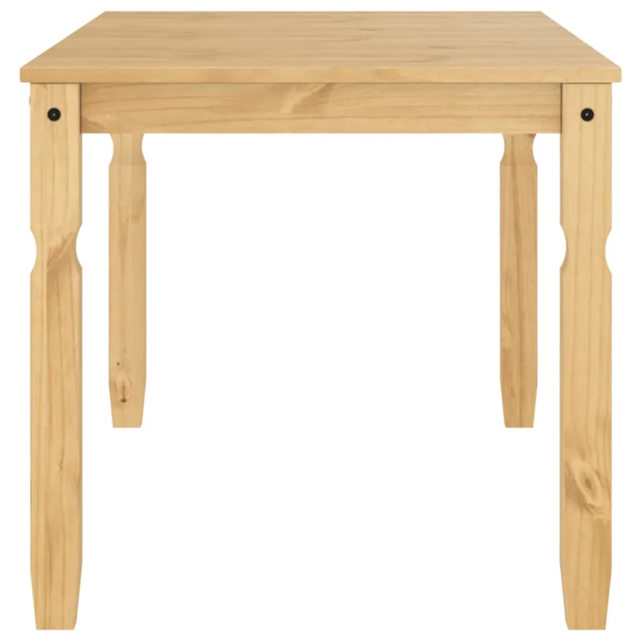 Table à manger Corona 160x80x75 cm bois massif de pin - 5