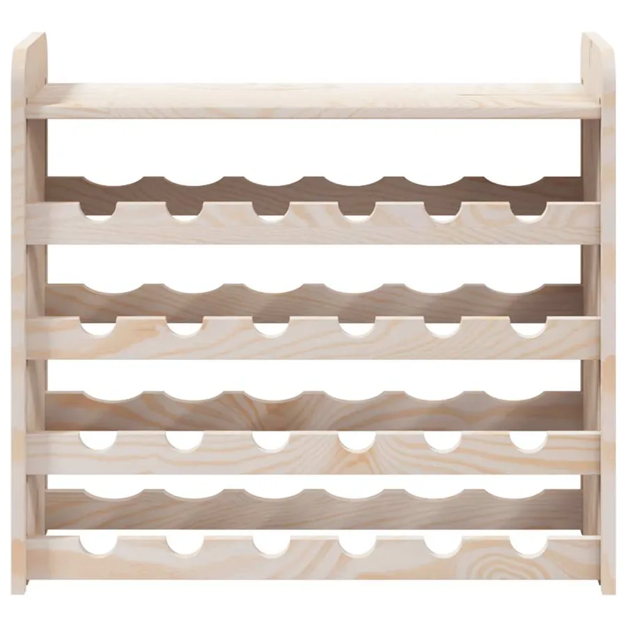 Casier à vin et panneau supérieur 67,5x25x60 cm bois pin massif - 5