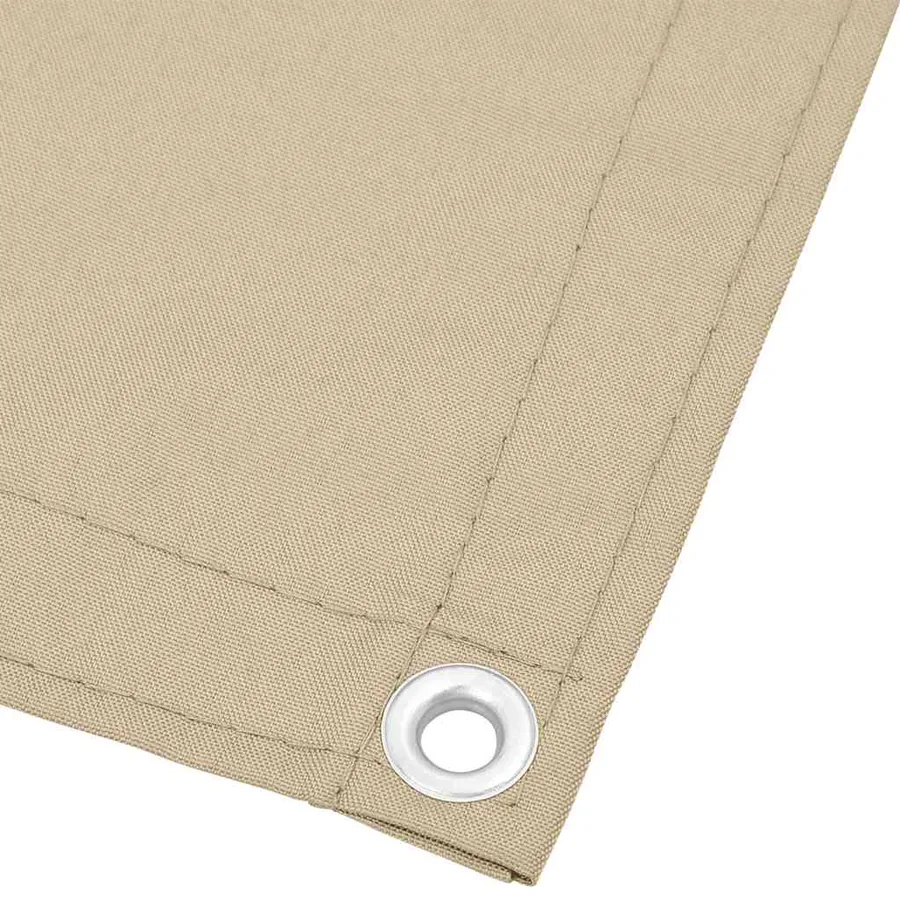 Écran de balcon beige 75x1000 cm 100% polyester oxford - 4