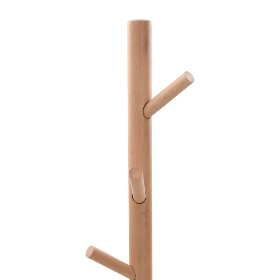 Porte-manteau blanc 172 cm fer enduit de poudre - 7