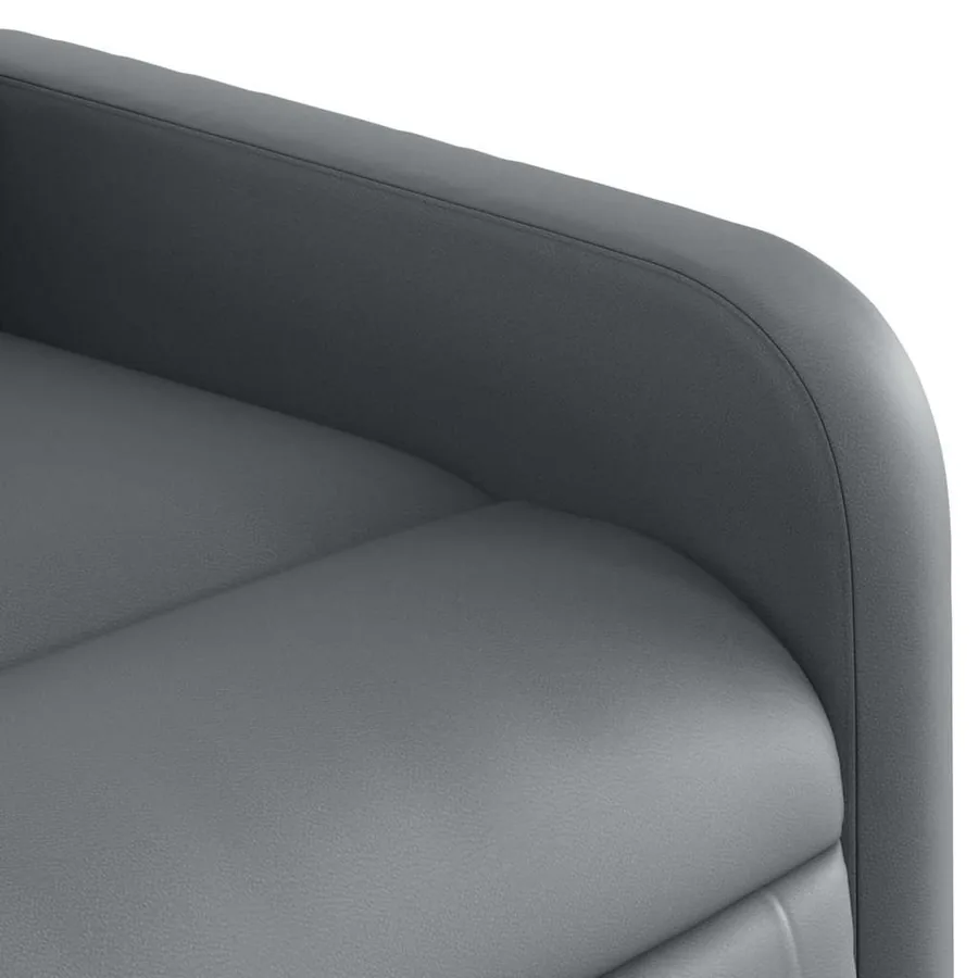 Fauteuil inclinable Gris Similicuir - 11
