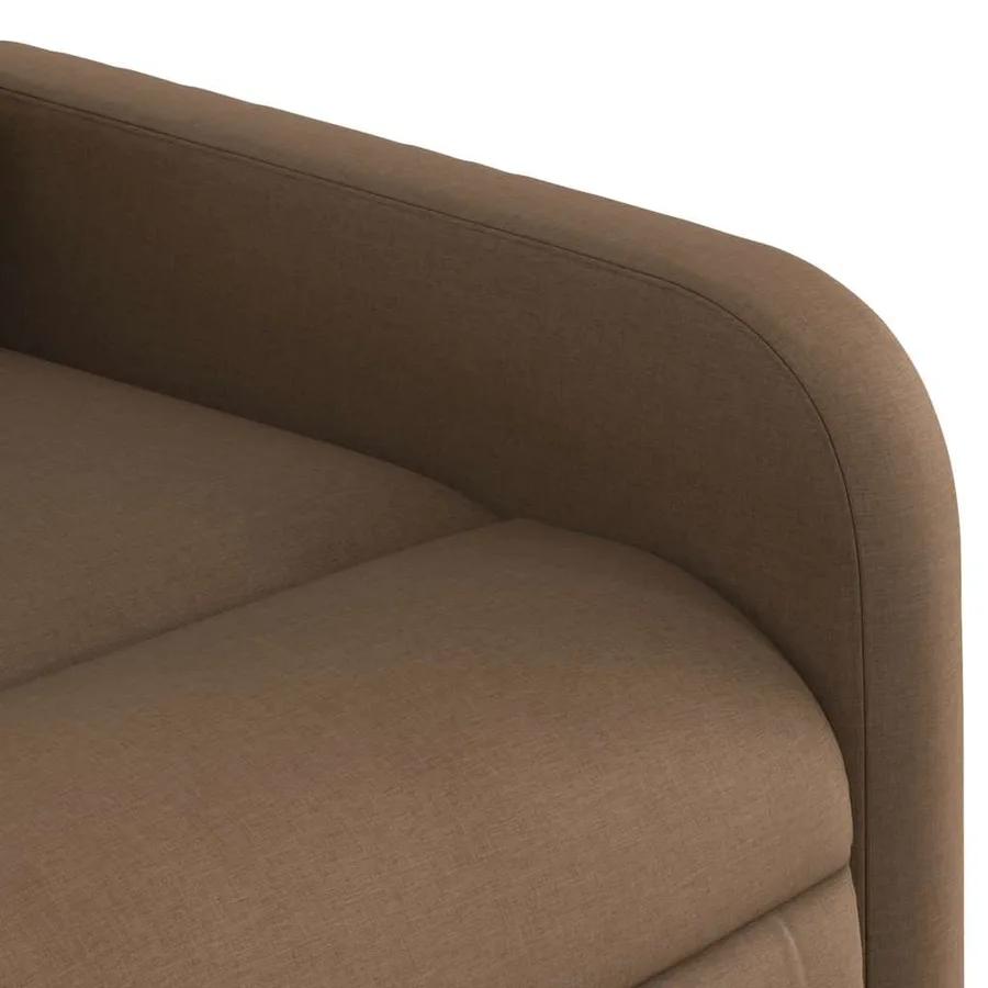 Fauteuil inclinable Marron Tissu - 11