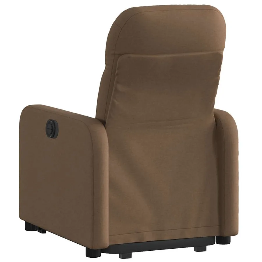 Fauteuil inclinable Marron Tissu - 5