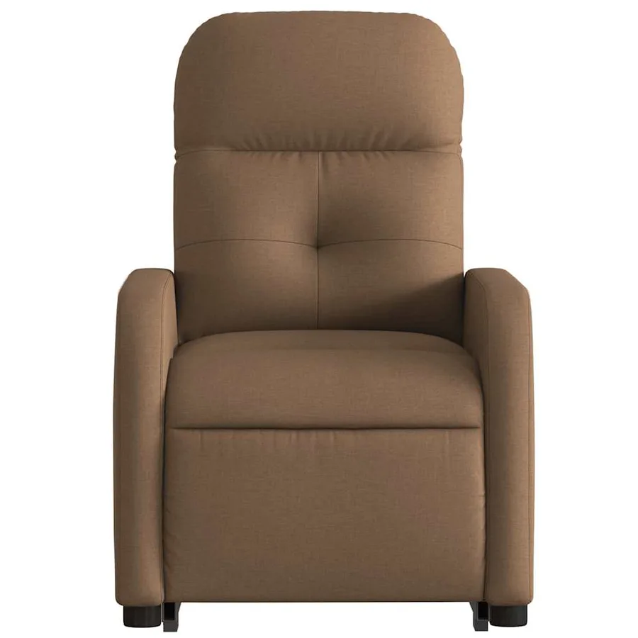 Fauteuil inclinable Marron Tissu - 9
