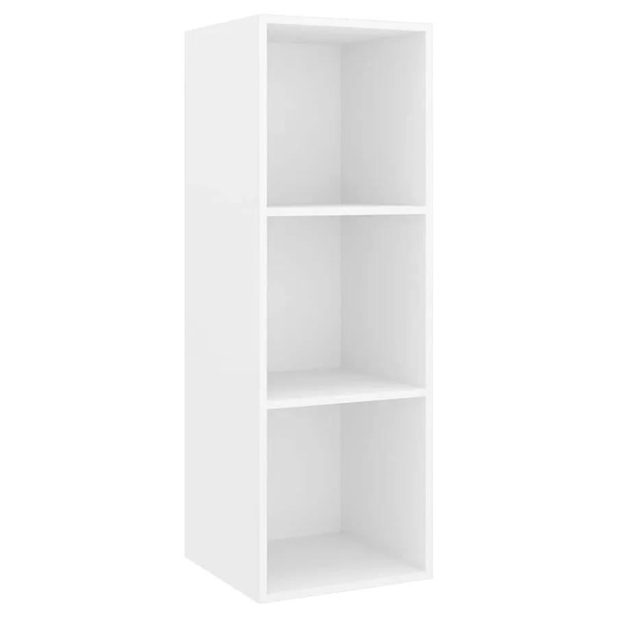 Ensemble de meuble TV 5 pcs Blanc Bois d'ingénierie - 5