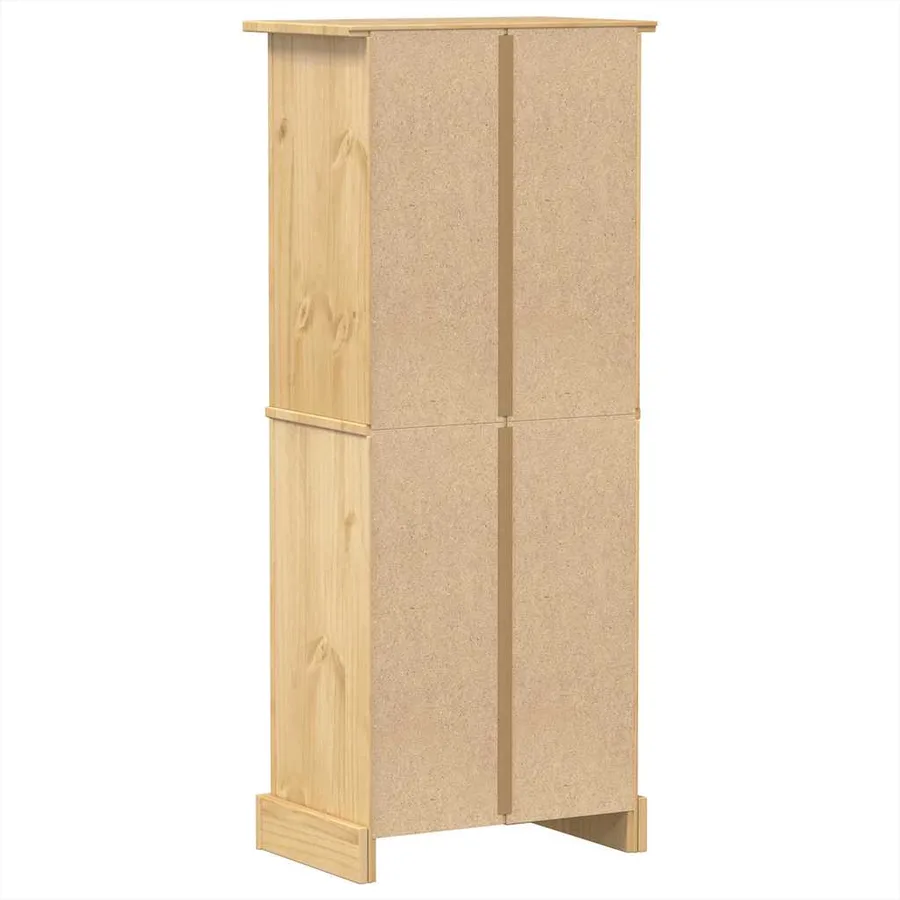 Casier à vin Corona 56x35x134,5 cm bois massif de pin - 6