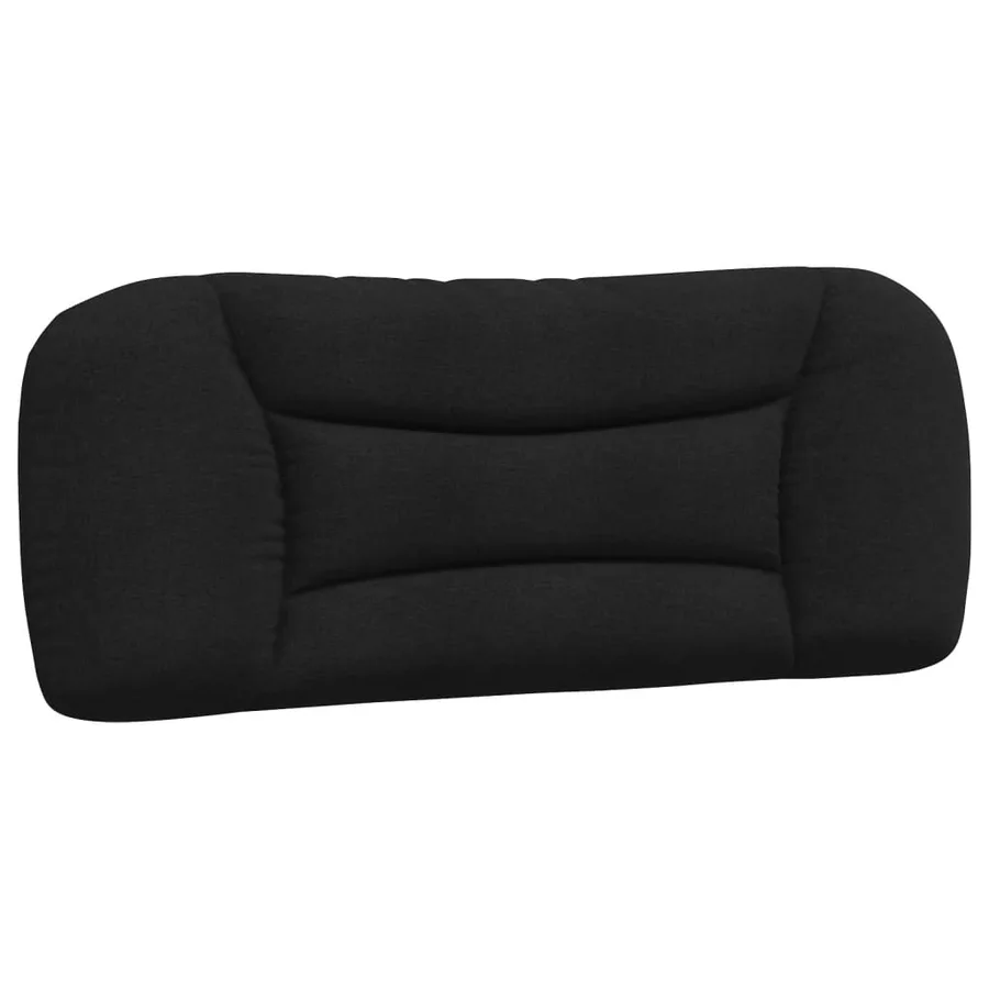 Coussin de tête de lit Hvar noir 100 cm tissu - 2
