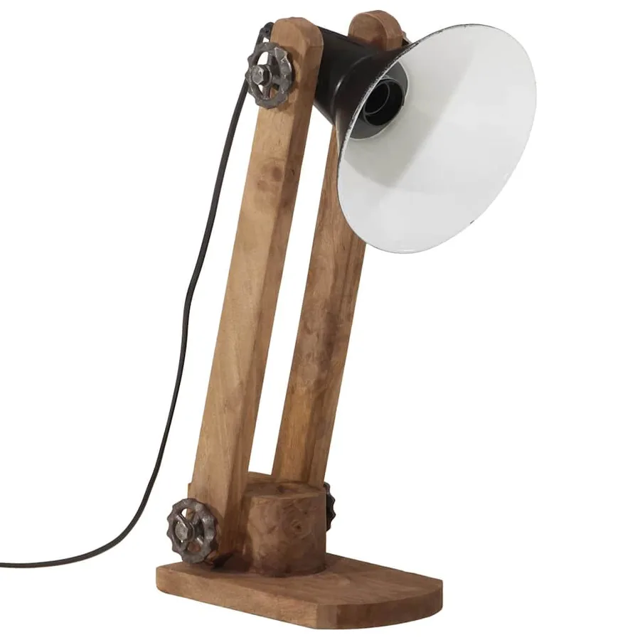 Lampe de bureau 25 W noir 23x13x52 cm E27 - 2