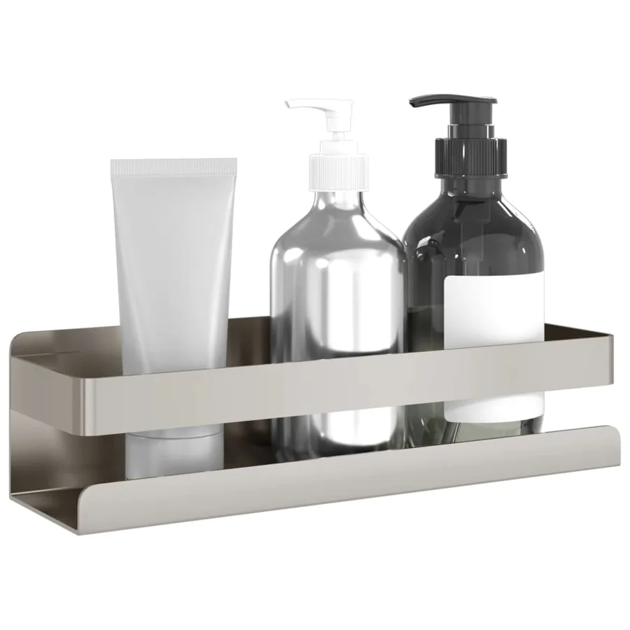 Étagère de douche 23x6,5x6 cm acier inoxydable 304 brossé - 3