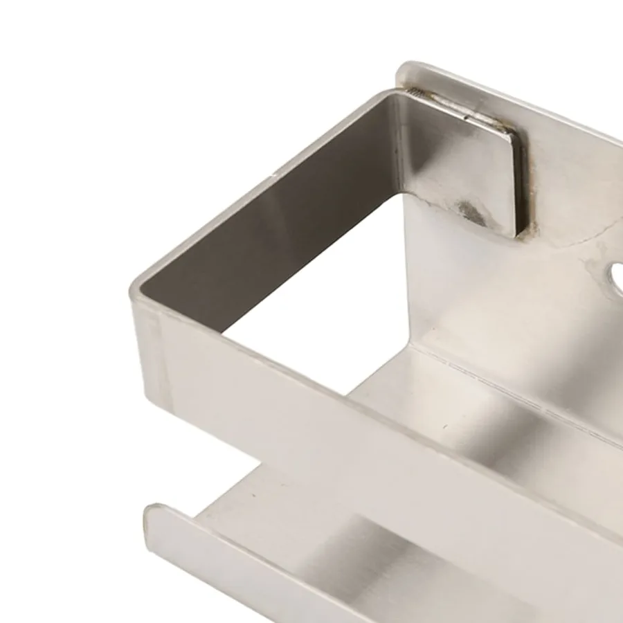 Étagère de douche 23x6,5x6 cm acier inoxydable 304 brossé - 7