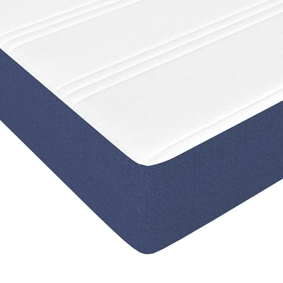 Matelas à ressorts ensachés Moyen 120 x 190 cm Bleu - 5