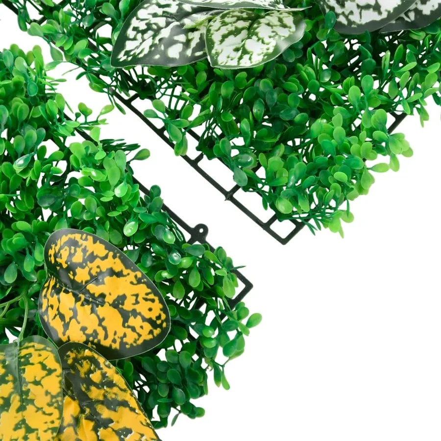 Clôture à plantes artificielles 6 pcs vert 40x60 cm - 5