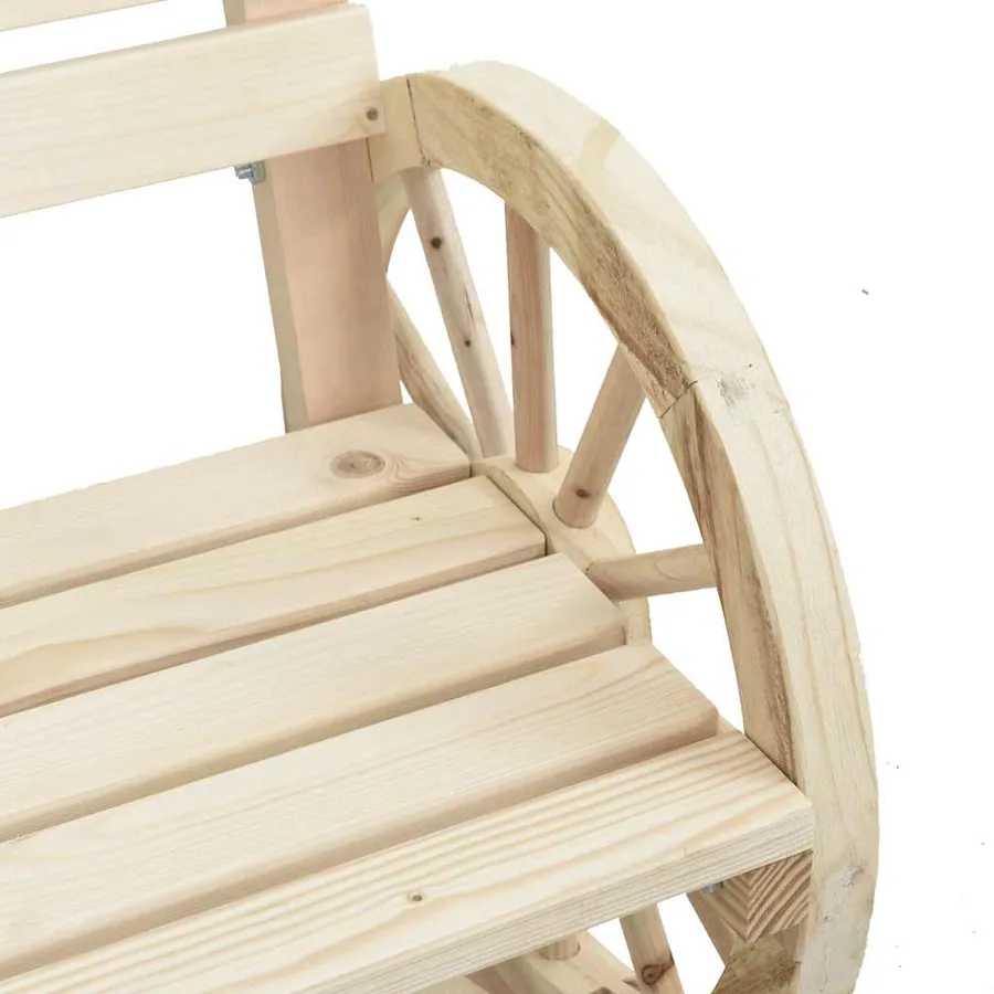 Chaises de jardin Bois de sapin massif - 7