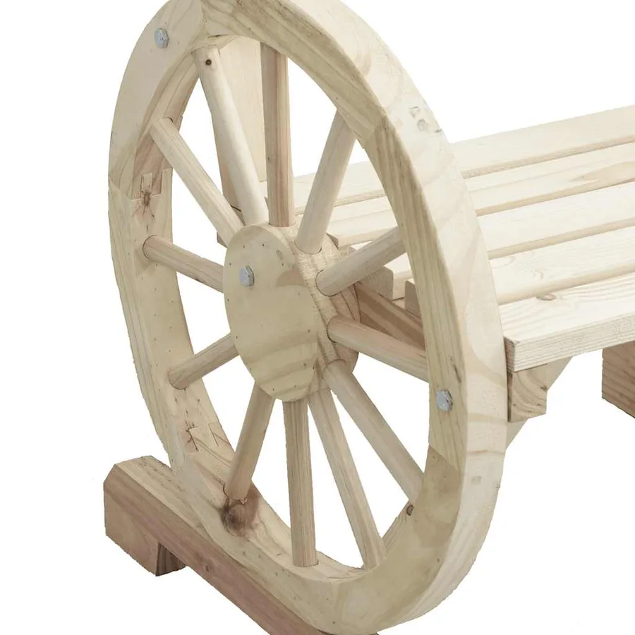 Chaises de jardin Bois de sapin massif - 8